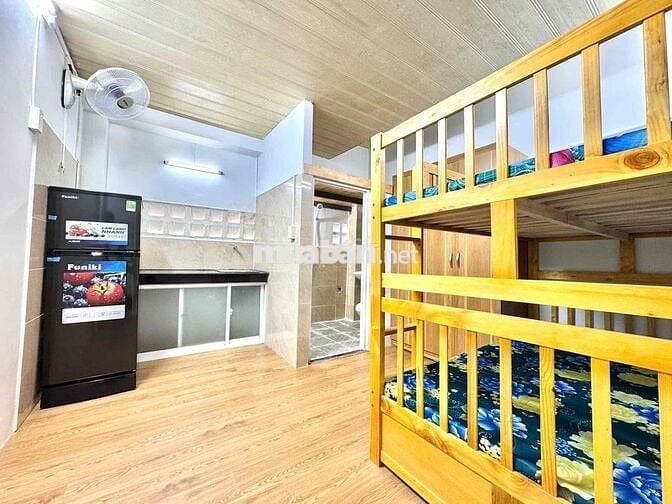 STUDIO GIƯỜNG TẦNG - FULL NỘI THẤT - LÊ VĂN SỸ