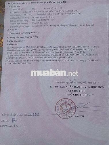 🆘CHÍNH CHỦ GỬI BÁN ĐẤT 5 x 19m ĐƯỜNG DƯƠNG CÔNG KHI XÃ XUÂN THỚI SƠN