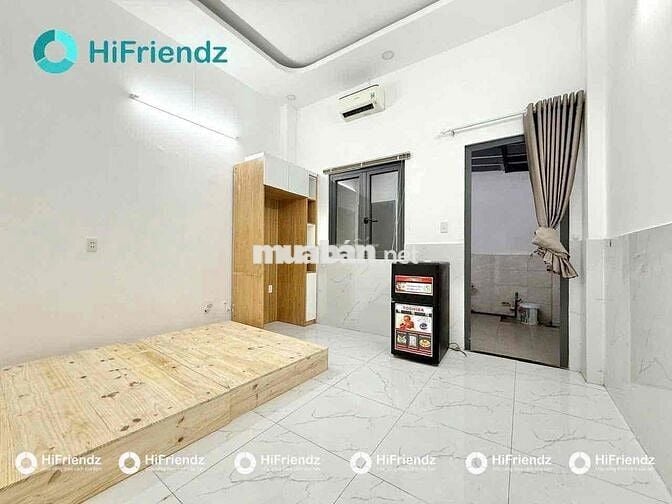 CHO THUÊ STUDIO FULL NỘI THẤT- TÁCH BẾP- MÁY GIĂT RIÊNG NGAY BỐN XÃ