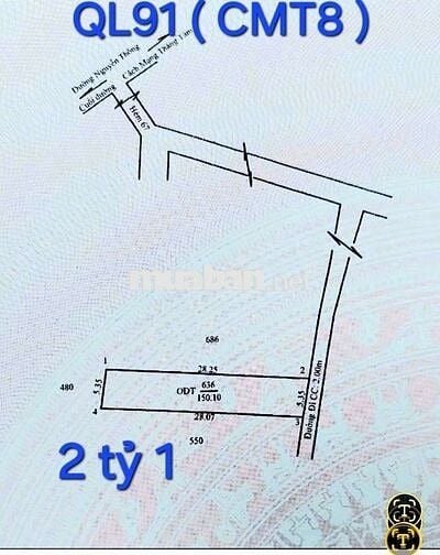 Chính chủ cần bán nền full thổ đẹp.