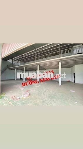 CHO THUÊ NHÀ XƯỞNG 300m2 - GÁC RỘNG - ĐIỆN 3PHA - TRỐNG SUỐT