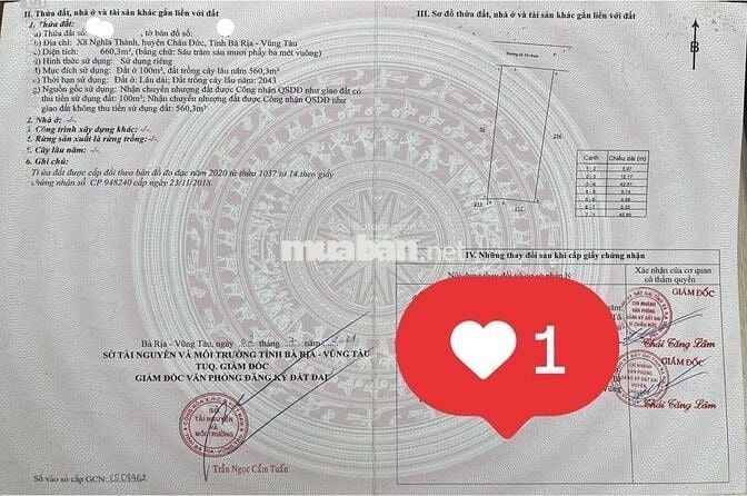 Em bán gấp giá rẻ lô đất chính chủ DT: 660m2 - 100tc