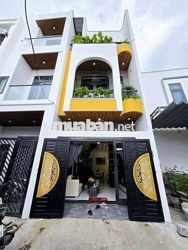 [BÁN GẤP] NHÀ 3 TẦNG MỚI ĐẸP - 4PN FULL NỘI THẤT - KIỆT XE HƠI