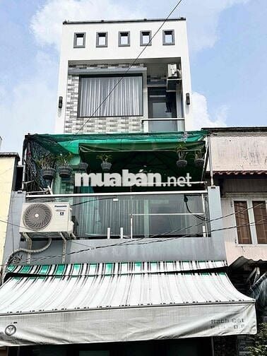 NHÀ 4 TẦNG – MẶT TIỀN RẠCH CÁT – KINH DOANH TỐT – QUẬN 8