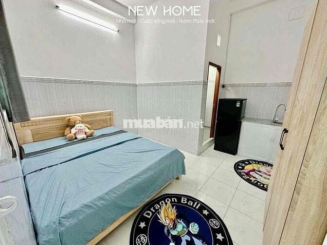 PHÒNG STUDIO FULL NỘI THẤT - NGAY BẮC HẢI GIÁP Q10