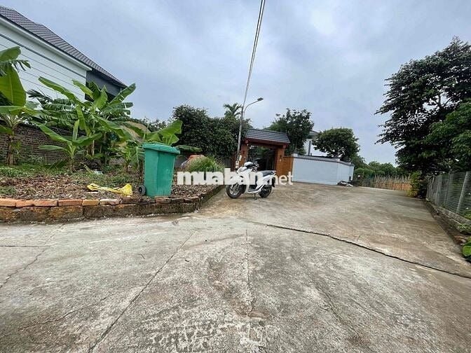 120,4M LÔ GÓC 2 mặt tiền gần công nghệ cao Hoà Lạc