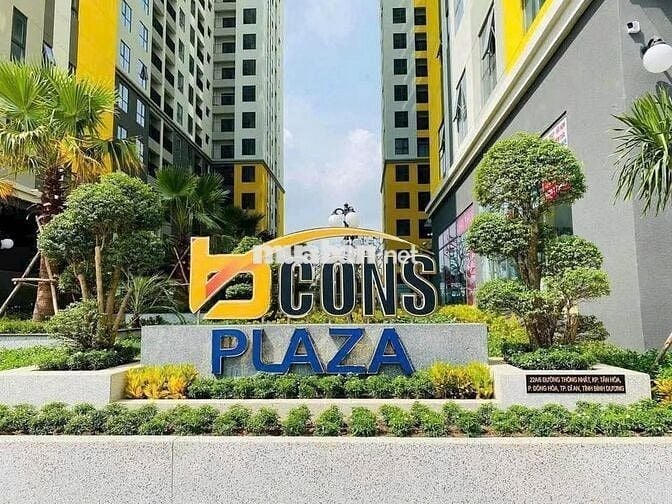 HOT! BCON PLAZA  BÌNH DƯƠNG 51m2 GIÁ 2,2 TỶ VIEW HỒ BƠI, ĐÃ CÓ SỔ