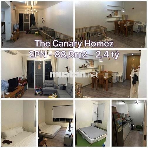 Cần bán Căn Hộ The Canary Homez 2PN 88.5m2 2.4 tỷ