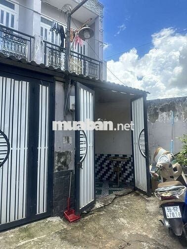 Nhà 1 lầu,2 p ngủ,hẻm xe hơi, Thạnhlộc41