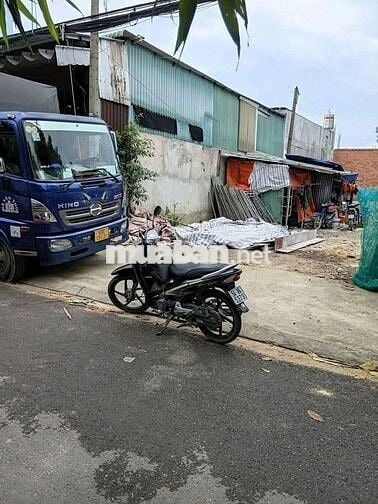 Đất mặt tiền đường nhựa 6m thông , Trung Chánh, Hóc Môn