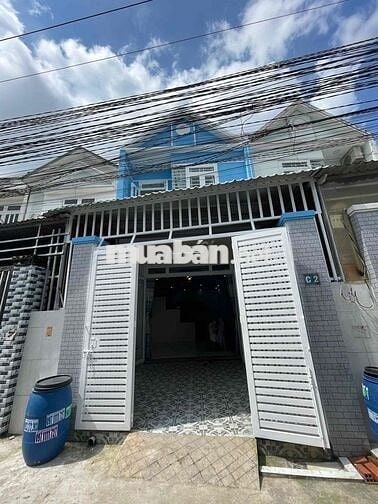 Nhà Hóc Môn 450tr 4.6x16m mặt tiền kinh doanh KDC Nhị Xuân