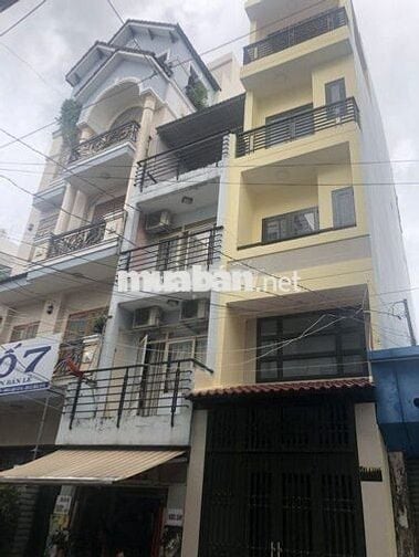 Cho thuê nhà MT Trần Khánh Dư, Tân Định, Q1, 5x12m T+ 3L+ ST+ 5pn. 25t