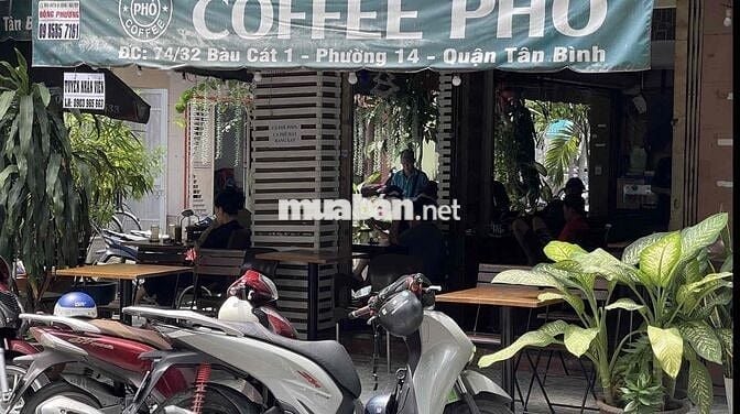 Cần sang quán cà phê tại Bàu Cát 1