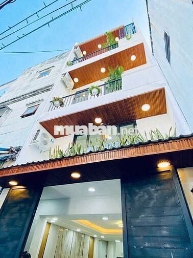 HOT ĐƯỜNG HOA, 64B Hoa Lan, Phú Nhuận. 1 Trệt 3 lầu Nhà Mới 100%