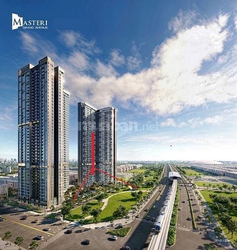 Chính chủ nhờ bán căn 1PN+, 46m, trục 15 tòa B2-MGA, view tuyệt đỉnh