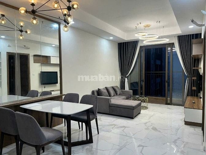 Chung cư Satra, Phan Đăng Lưu, PN: 90m2, 2p ngủ, nhà mới, 16triệu