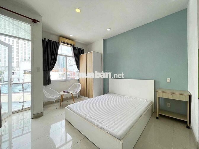 🏡Căn Hộ Balcony/Cửa Sổ Trời_Thang máy,hầm xe_full nội thất_CầuCông Lý