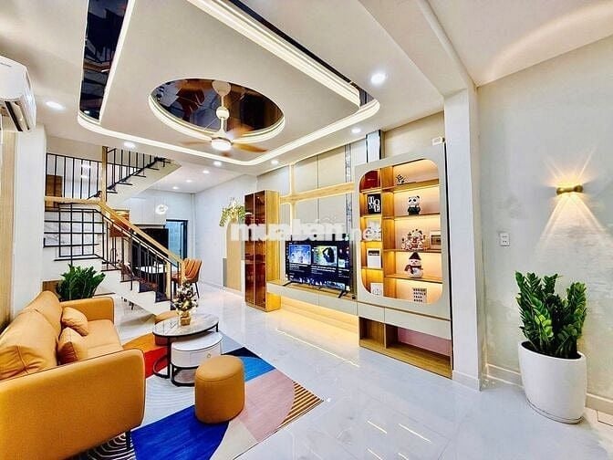 CỰC PHẨM HXH THÔNG XVNT ĐINH BỘ LĨNH - 4 TẦNG FULL NỘI THẤT + SAUNA