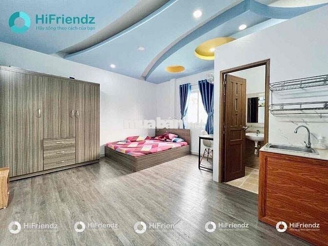 PHÒNG STUDIO FULL NỘI THẤT CỬA SỔ TRỜI - NGAY CV GIA ĐỊNH