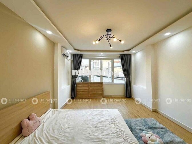 1PN tách bếp, máy giặt riêng, phòng khách rộng, full NT ngay Vườn Lài