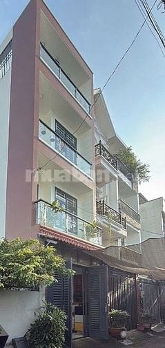 Nhà 4 Tầng Hẻm Xe Hơi 5m Nguyễn Văn Quá Quận 12 - DT 4x16m, 4PN, 6