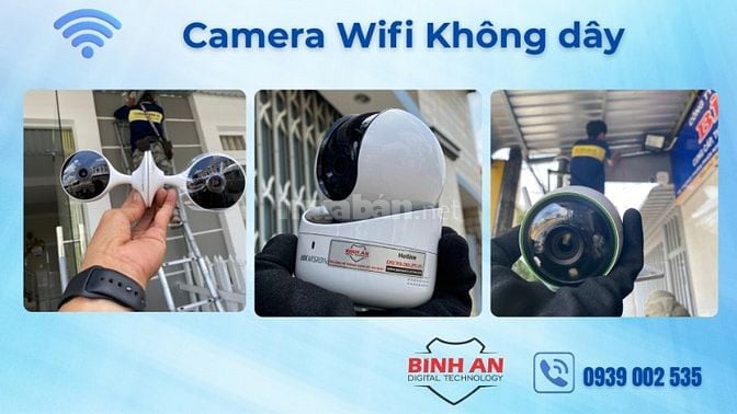camera wifi chính hãng hình ảnh rõ nét, xem trực tiếp trên điện thoại