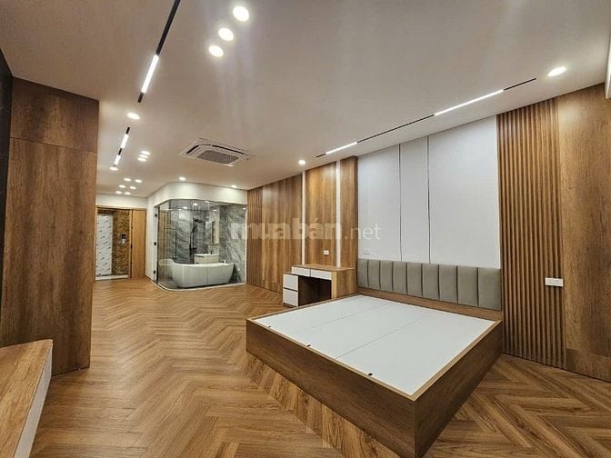 Bán nhà Thạch Bàn - sát Aeon mall, 6 tầng full nội thất - ô tô vào nhà