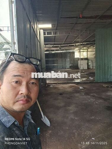 XƯỞNG CHO THUÊ GIÁ RẺ, 1500M2, AN PHÚ ĐÔNG 3, GẦN MT VƯỜN LÀI