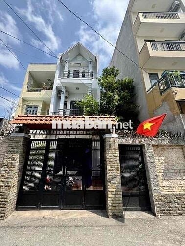 BIỆT THỰ 4 TẦNG. 123M2 NGANG 7M NHỈNH 8TỶ. HXH 8M GẦN EMART 2