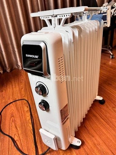 Sưởi dầu sunhouse model shd7084 13 lá mới 99,9%