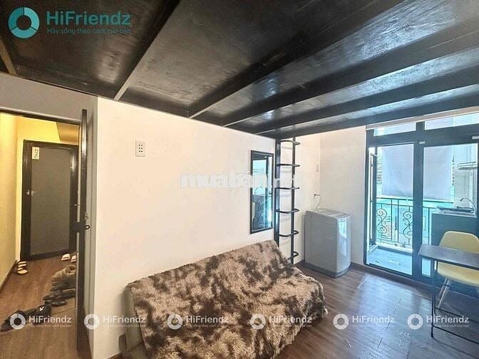 căn hộ dịch vụ có gác ban công Full nội thất gần Q5-10-1-3