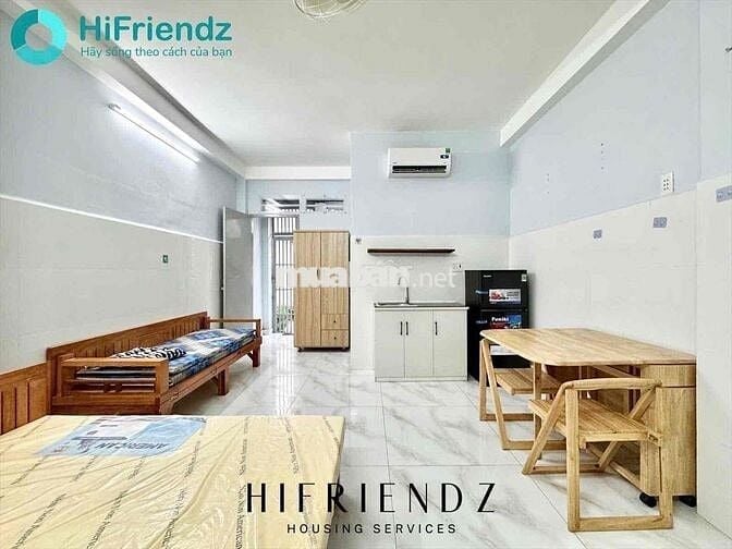 PHÒNG STUDIO MỚI  FULL NỘI THẤT MÁY GIẶT RIÊNG NGAY PHAN ANH BỐN XÃ