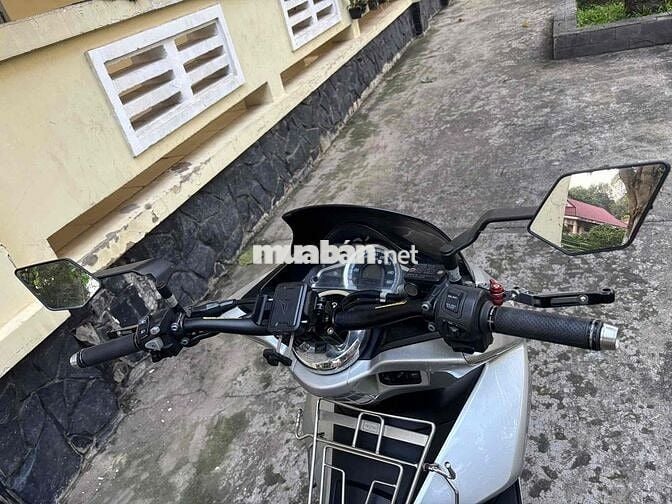 pcx2015 đã lên màu bạc porsche, xe kỉ niệm odo 68k