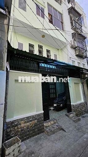 Nhà hẻm 536/ Âu Cơ P10 Tân Bình, 5x11m, 2 lầu ST, 4pn 3wc , giá 12tr