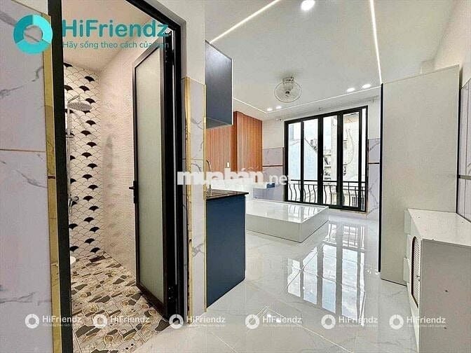 CHO THUÊ CĂN HỘ DỊCH VỤ MỚI XÂY FULL NỘI THẤT NGAY CHỢ THẠCH ĐÀ