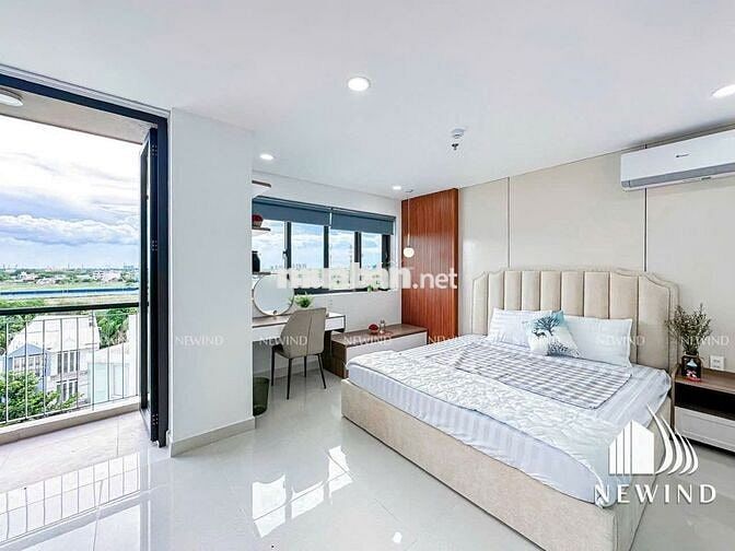 chính chủ cần cho thuê 1pn ban công - diện tích 40m2 ngay trung tâm