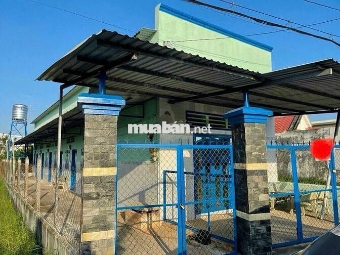 DÃY TRỌ 6 PHÒNG ĐANG KINH DOANH ỔN ĐỊNH NGAY KCN TÂN PHÚ TRUNG CỦ CHI