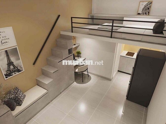 PHÒNG TRỌ CÓ GÁC - DUPLEX Full nội thất gần KCX TÂN THUẬN, ĐH UFM, TĐT