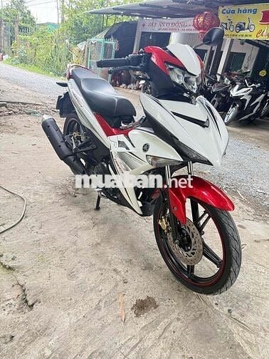 Exciter 150. trang đỏ  dep moi ken