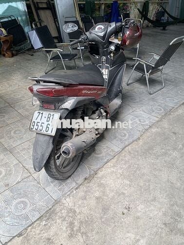 Xe hzate FI 125 màu đỏ đen