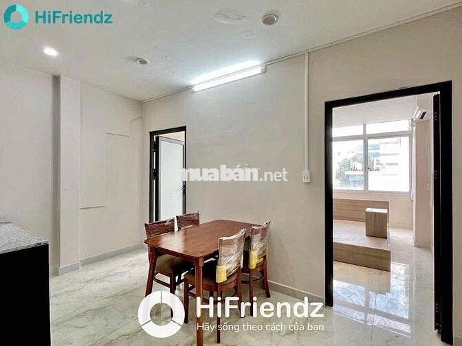 CĂN HỘ 2 PHÒNG NGỦ MỚI XÂY - FULL NỘI THẤT CAO CẤP - CÓ MÁY GIẶT RIÊNG