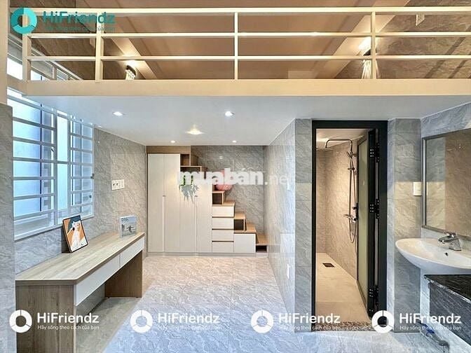 Phòng mới - Duplex siu thoáng, full nội thất ngay Aeon Tân Phú,Free xe