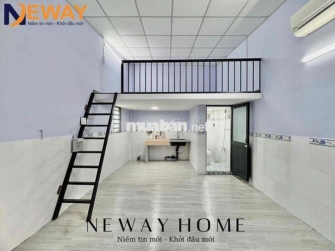 PHÒNG TRỌ MỚI XÂY GIÁ RẺ GÁC CAO SẴN MÁY LẠNH FREE XE