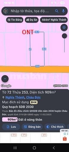 Đất Nền Mặt Tiền - Gần KCN Sonaderzi 