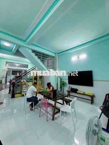 Nhà đẹp 2 tầng 6 x 21,30 (114,6m2 full thổ) Mặt Tiền Đ.Tân Hiệp 30