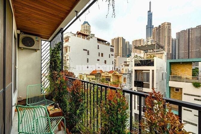 CHDV BAN CÔNG CAO CẤP - FULL NỘI THẤT VÀ DỊCH VỤ - MẶT TIỀN THỦ THIÊM