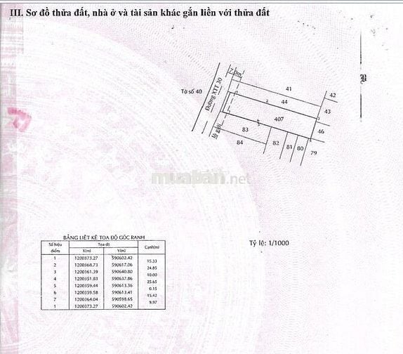 BÁN ĐẤT MẶT TIỀN XXT30, HÓC MÔN, 10X40 THỔ CƯ 100%