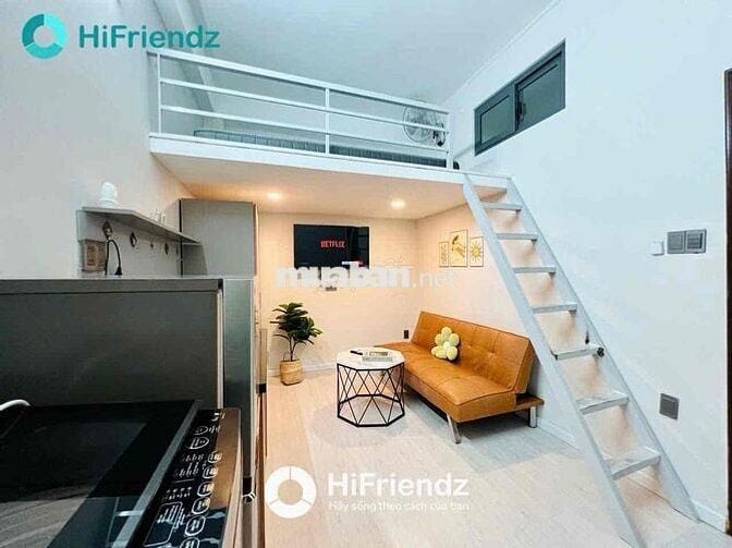 ✨ PHÒNG GÁC CAO FULL NỘI THẤT _ FREE DỊCH VỤ, XE _ NGÃ TƯ BỐN XÃ