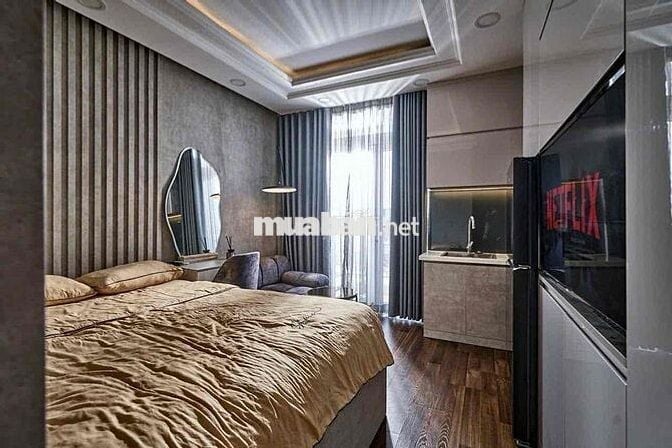 CĂN HỘ BAN CÔNG XA BẾP FULL NỘI THẤT NGUYỄN GIA TRÍ KHU HÀNG XANH