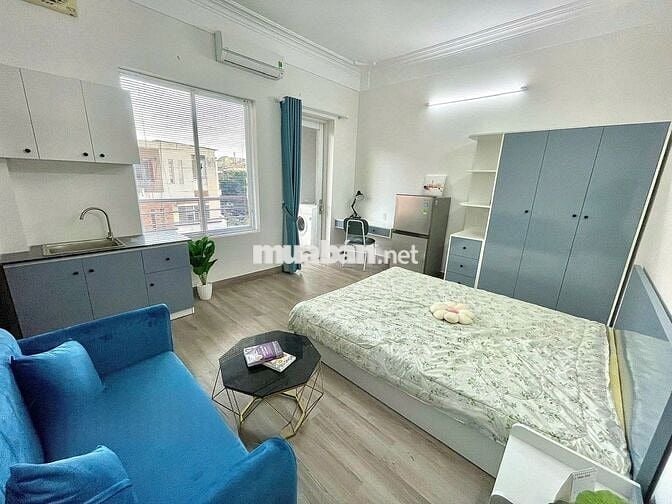 CĂN HỘ BAN CÔNG MÁY GIẶT RIÊNG_GẦN HÀNG XANH THỊ NGHÈ_GIÁP Q1 Q2